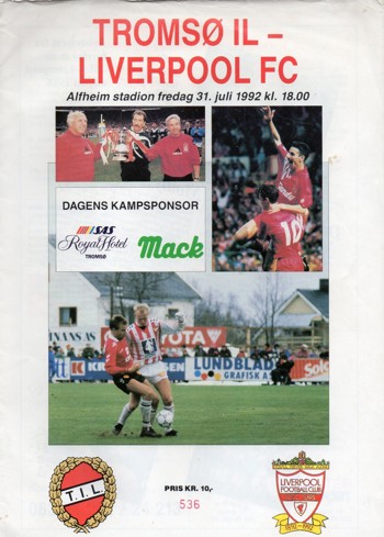 Match programme
